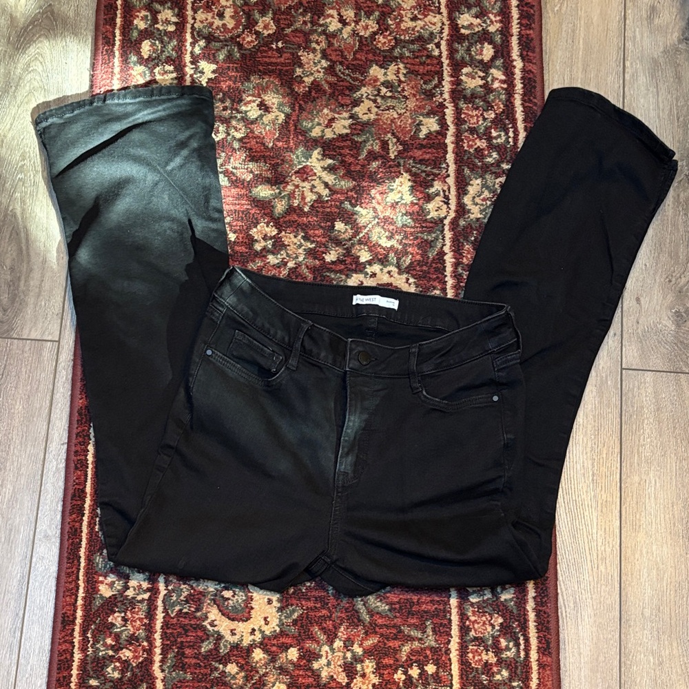 Nine West Black Straight Leg Women's Jeans